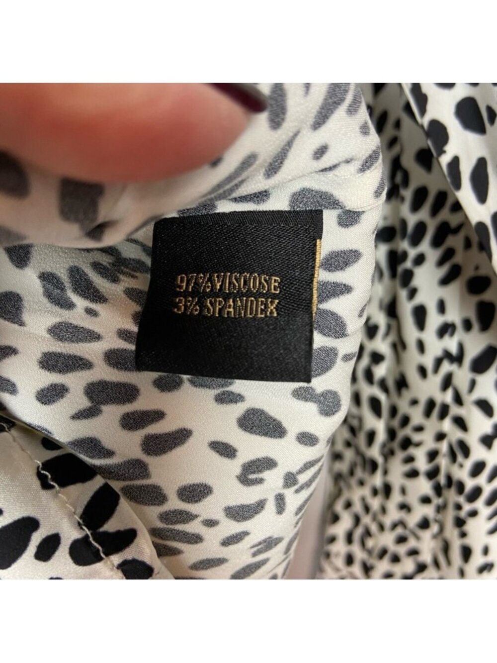 Leopard Print Women's Top - Picture 6 of 7